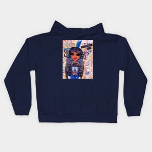 Celebrate You - First Nations (Blue) Kids Hoodie